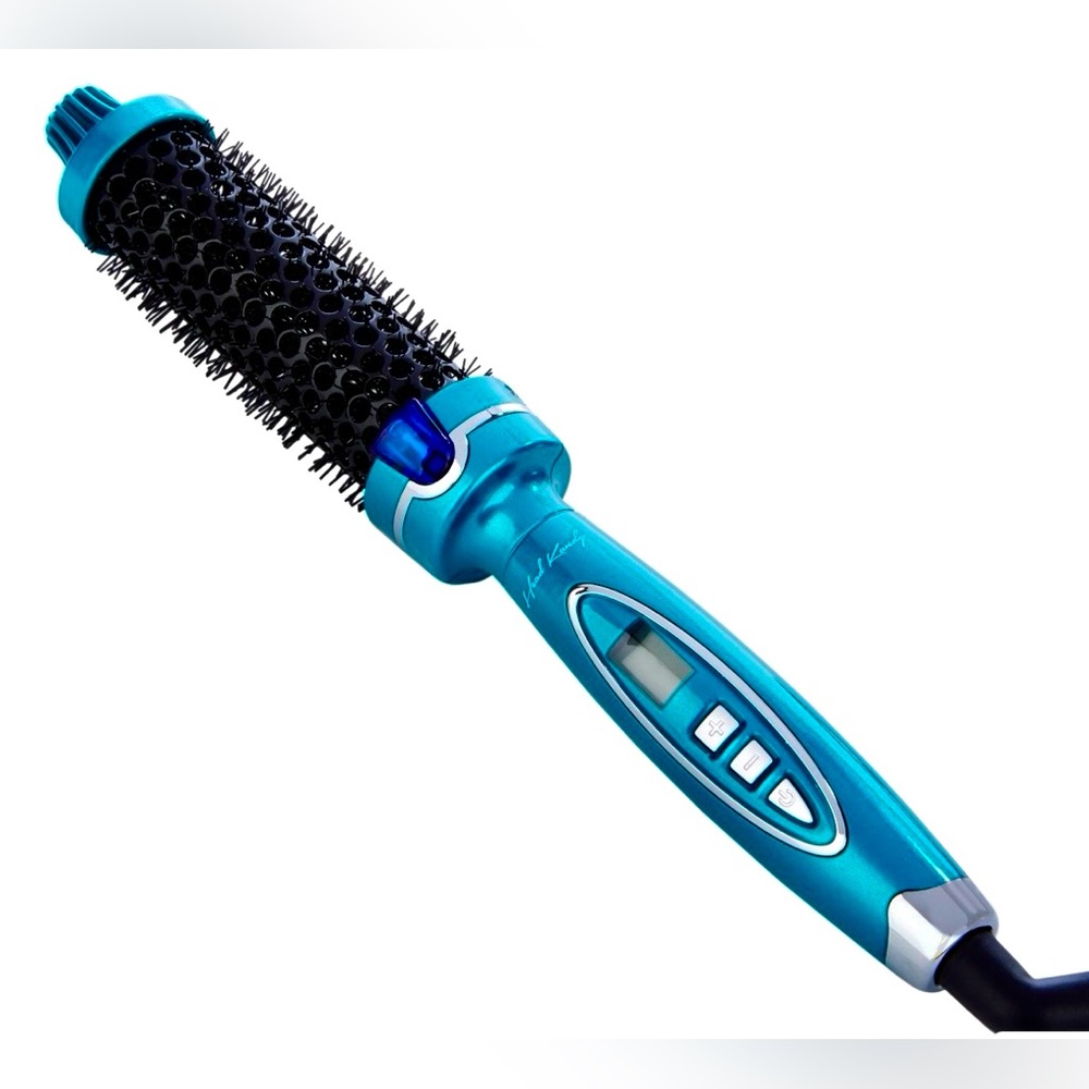 HEAD KANDY Metallic The Perfectionist 32mm
Heated Round Thermal Brush in Blue